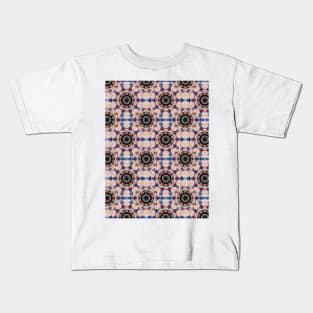 kaleidoscope, mandala, flower stylization in pastel colors Kids T-Shirt